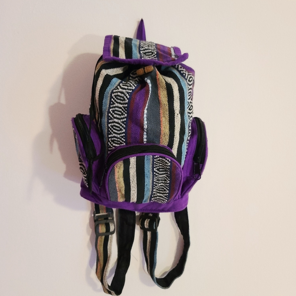 Mexican Blanket Backpack